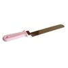 Espatula Para Bolo com Curva Linha Color Rosa 23cm - para alisar Bolo - comprar online