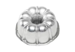Forma Torta Suíça 1 Média Decorativa Bolo Caseiro Caparroz 18cm Aluminio REF 1202
