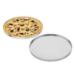 Forma para Pizza em Alumínio 30cm - kit 4 peças - comprar online