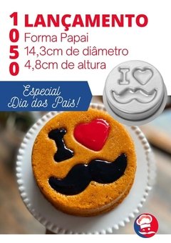 Forma Para Bolo Papai 14,3cm X 4,8cm em Aluminio Caparroz - comprar online
