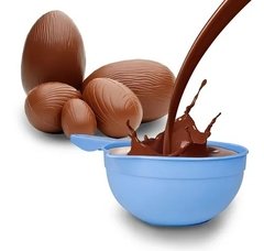 Forma Ballerine Coelho No Ovo Lançamento + Panelinha Max Blue Star - loja online