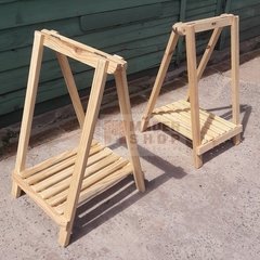TABLÓN TIPO ESCRITORIO CON CABALLETES - tienda online