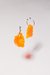 Aros broken Orange Plata
