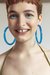 Plastic hoops blue XL