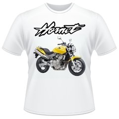 Camiseta Moto Honda Hornet Cb 600f Amarela Camisa