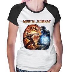 Baby Look Raglan Mortal Kombat 9