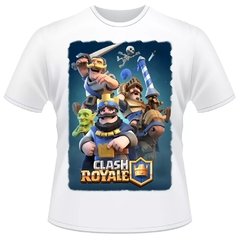 Camiseta Clash Royale King Prince Knight Jogo Celular Cod1