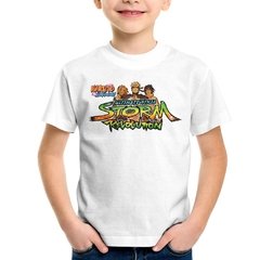 Camiseta Infantil Naruto Shippuden Ultimate Ninja Storm Revo