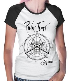 Baby Look Raglan Pink Floyd Shine On