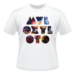 Camiseta Coldplay Mylo Xyloto Banda Rock Camisa