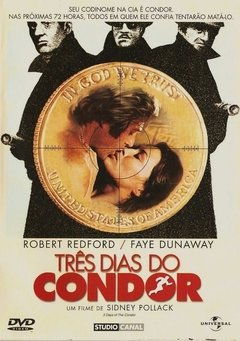 Filme Dvd Três Dias Do Condor Usado Original
