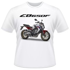 Camiseta Moto Cod1 Honda Cb 650f Camisa
