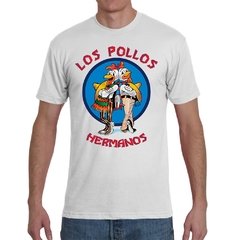 Camiseta Los Polos Hermanos Breaking Bad Camisa Blusa Branca