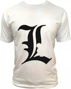 Camisa Camiseta Anime Cod1 Death Note L Lawliet