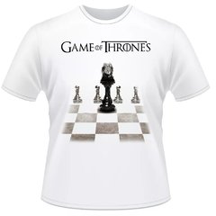 Camiseta Game Of Thrones Trono Xadrez Cod1 Frente Verso