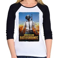 Baby Look Raglan Playerunknown's Battlegrounds Pubg 3/4