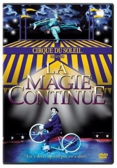 Dvd Cirque Du Soleil: La Magie Continue Original Semi Novo