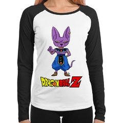 Baby Look Raglan Dragon Ball Z Battle Of Gods Bills Longa