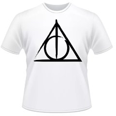 Camiseta Harry Potter Relíquias Da Morte Cod1 Frente Verso