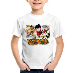 Camiseta Infantil Dragon Ball