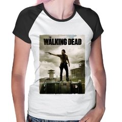 Baby Look Raglan The Walking Dead Rick Grimes