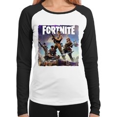 Baby Look Raglan Fortnite Save The World Longa