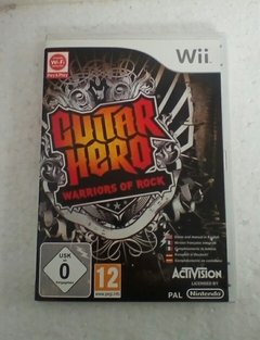 Jogo Guitar Hero Warriors Of Rock Seminovo Original