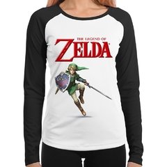 Baby Look Raglan The Legend Of Zelda Longa