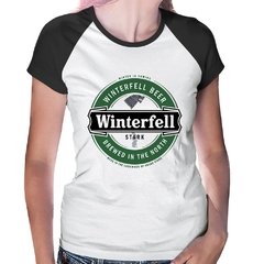 Baby Look Raglan Game Of Thrones Winterfell Beer