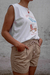 Short Gabardina Camel - comprar online