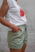 Short Gabardina Verde - MemeShowroom