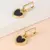 Aros heart bañados en oro - tienda online