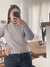 Sweater Tejido Polo Gris - comprar online
