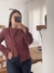 Blusa Broderie Bordo Magnolia en internet