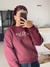 Buzo frizado Bordo - comprar online