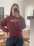 Buzo frizado Bordo - comprar online