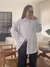 Camisa Celeste oversize - comprar online
