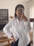 Camisa Blanca Rayas - MemeShowroom