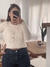 Cardigan Algodon Natural - MemeShowroom