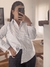Camisa Blanca Rayas - tienda online