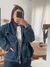 Campera denim oversize - comprar online