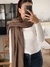 pashmina cashmere Marron - comprar online