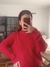 Sweater Media polera Rojo - tienda online