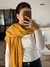 pashmina cashmere mostaza en internet