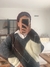 Sweater Rombos Gris en internet