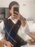 Chaleco Rombos Marron - MemeShowroom