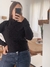 Sweater Media polera Negro - MemeShowroom