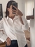 Camisa Blanca Poplin - MemeShowroom