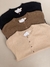 Cardigan bremer verde botones dorados