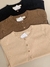 Cardigan bremer natural botones dorados